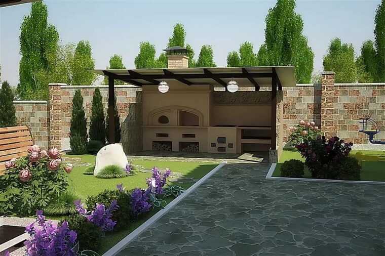 Ландшафтный дизайн участка площадью 6 соток (79 фото): планировка дачного дворика, проекты красивых садовых участков