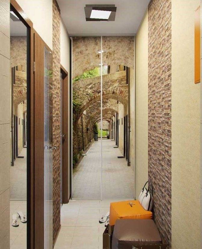 Дизайн маленького коридора в квартире — фото интерьера