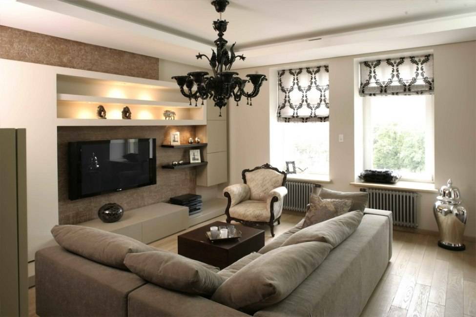 Дизайн гостиной - фото интерьера, 150 современных идей гостиной в квартире