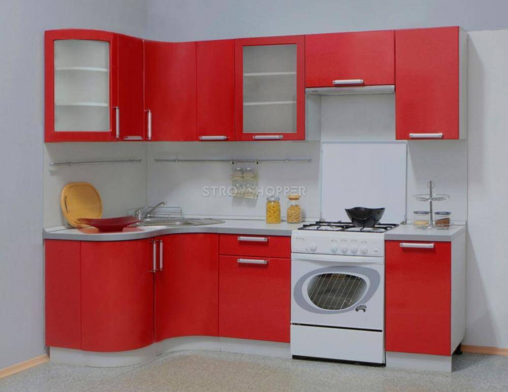 Угловые гаринтуры для маленькой кухни - фото реальных кухонь