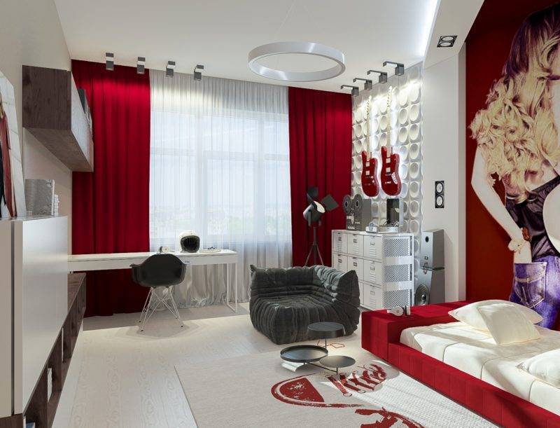 Современный дизайн интерьера женской спальной комнаты: 30 идей для дамы