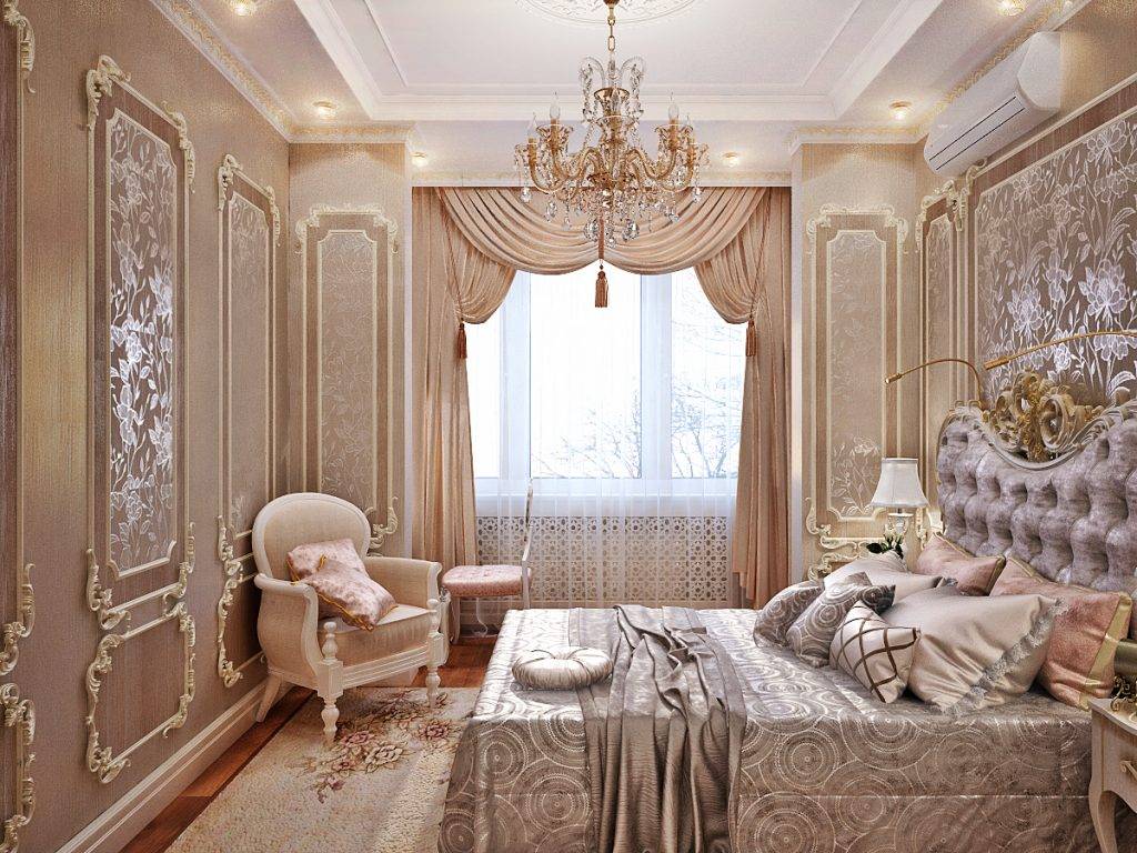 Как оформить спальню в классическом стиле?